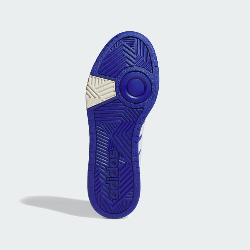 Кроссовки adidas Hoops 3, белый/синий/серый — фото 3