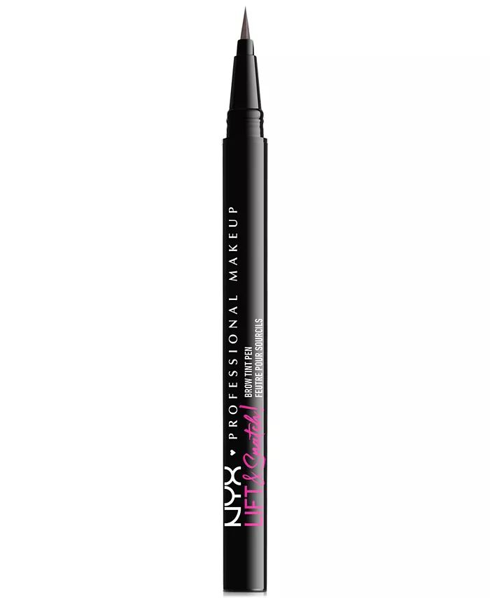 

Водостойкая ручка для бровей Lift & Snatch Brow Tint Pen Nyx Professional Makeup, цвет 9 Gray Black