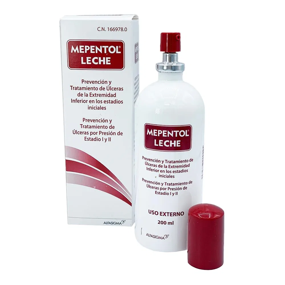 Эмульсия MEPENTOL Leche 200 мл для профилактики и лечения пролежней Mepentol