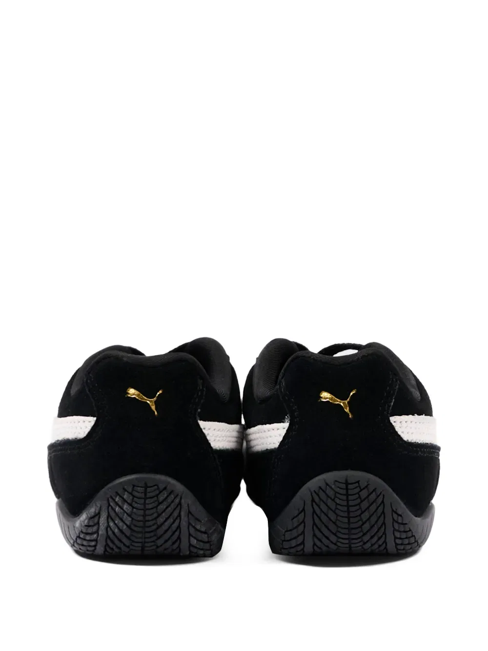Низкие кроссовки с логотипом Puma Kids, черный — фото 3