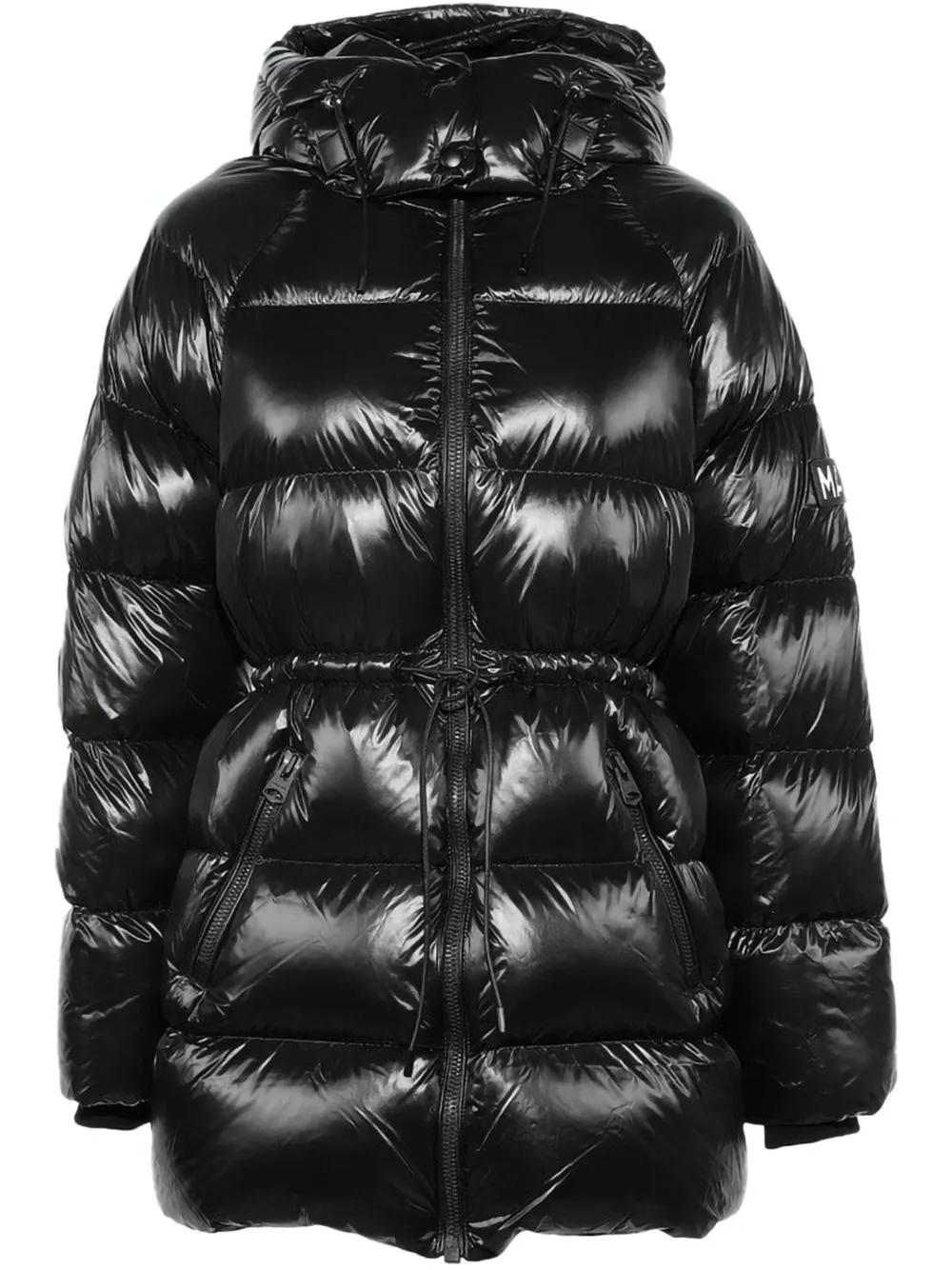 

Пуховик Black с капюшоном Mackage, черный
