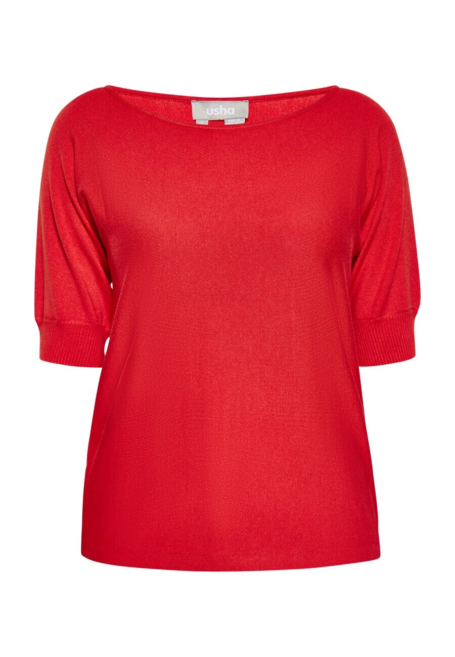 

Тонкий вязаный свитер Usha Sweater, красный