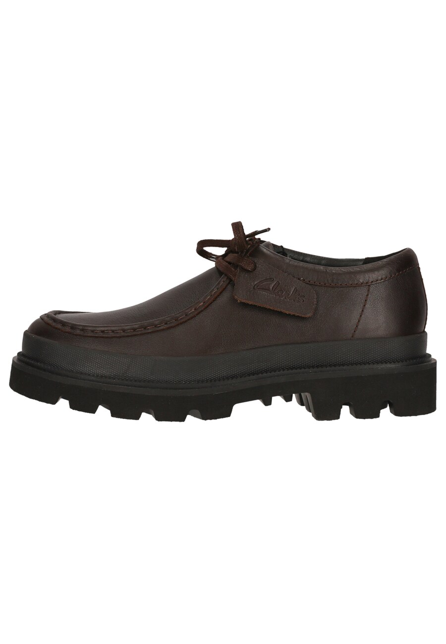Туфли на шнуровке CLARKS Badell Seam, коричневый — фото 3