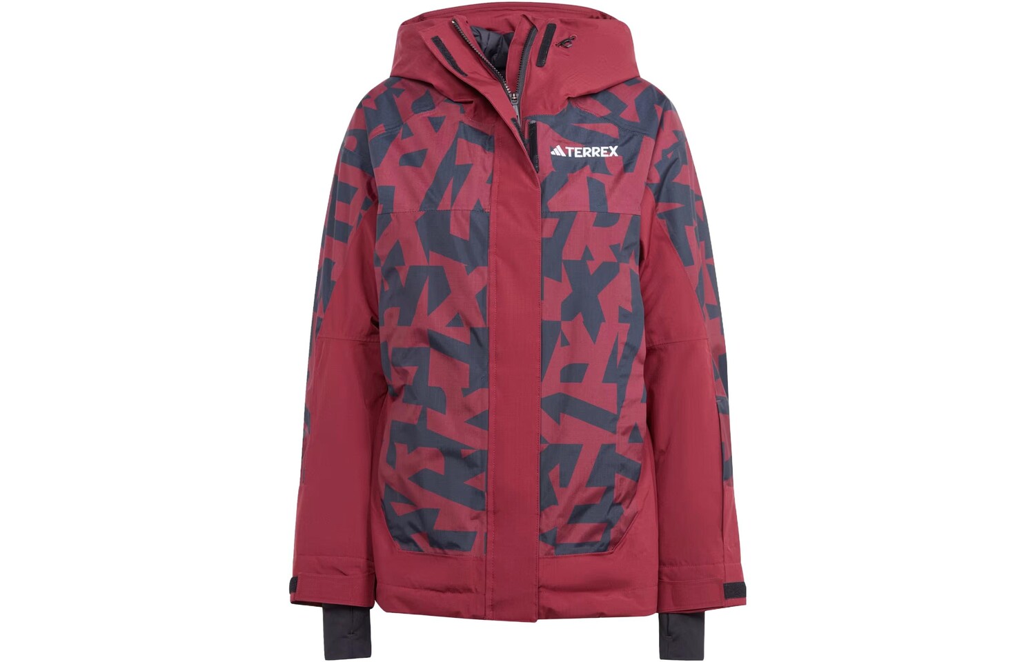 Лыжная куртка женская Shadow Red Adidas