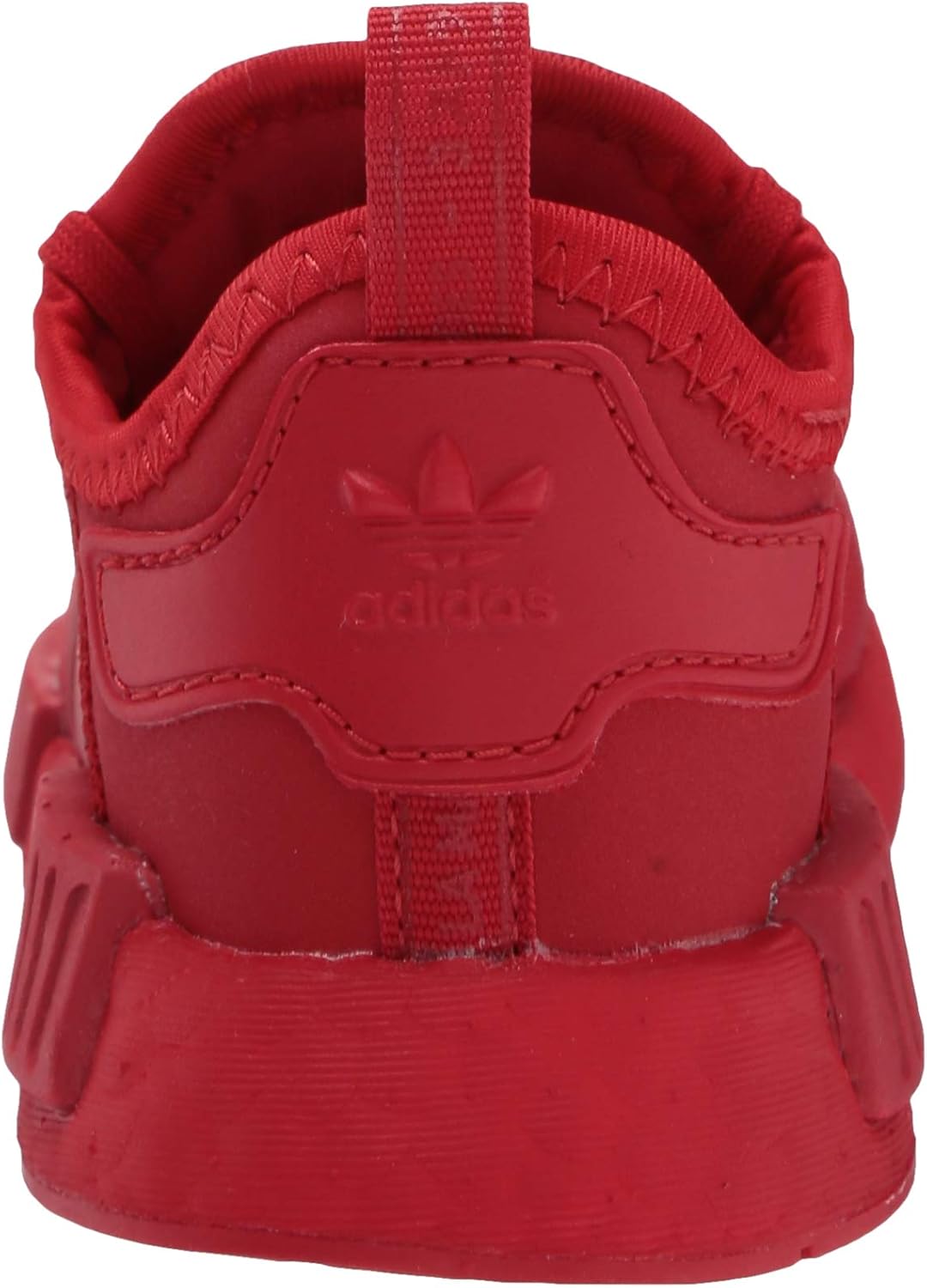 Кроссовки adidas Unisex-Child NMDr1 C (для маленьких детей), Scarlet/Scarlet/Scarlet (Elastic) — фото 3