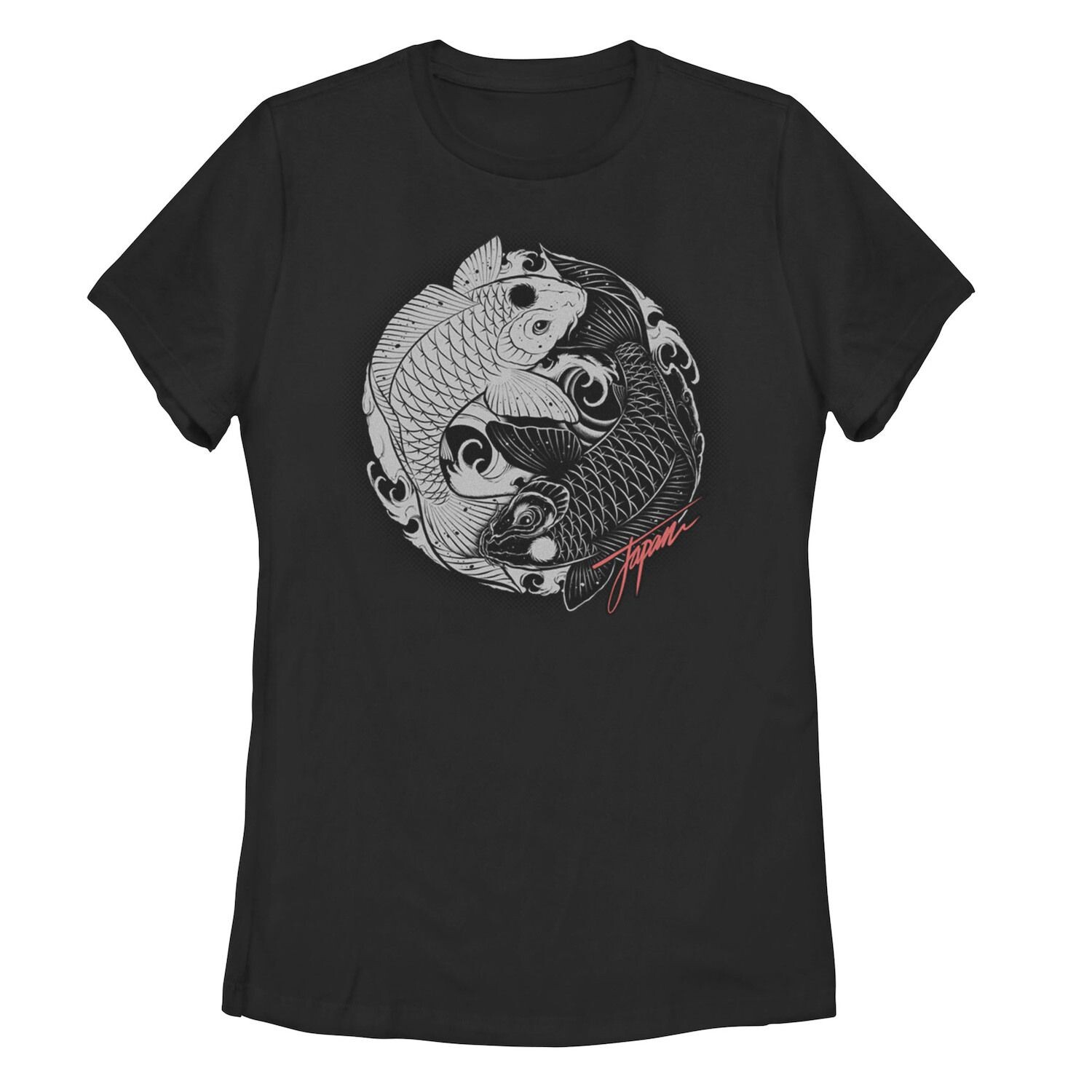 

Футболка с разрезом для юниоров Yin And Yang Koi Koi