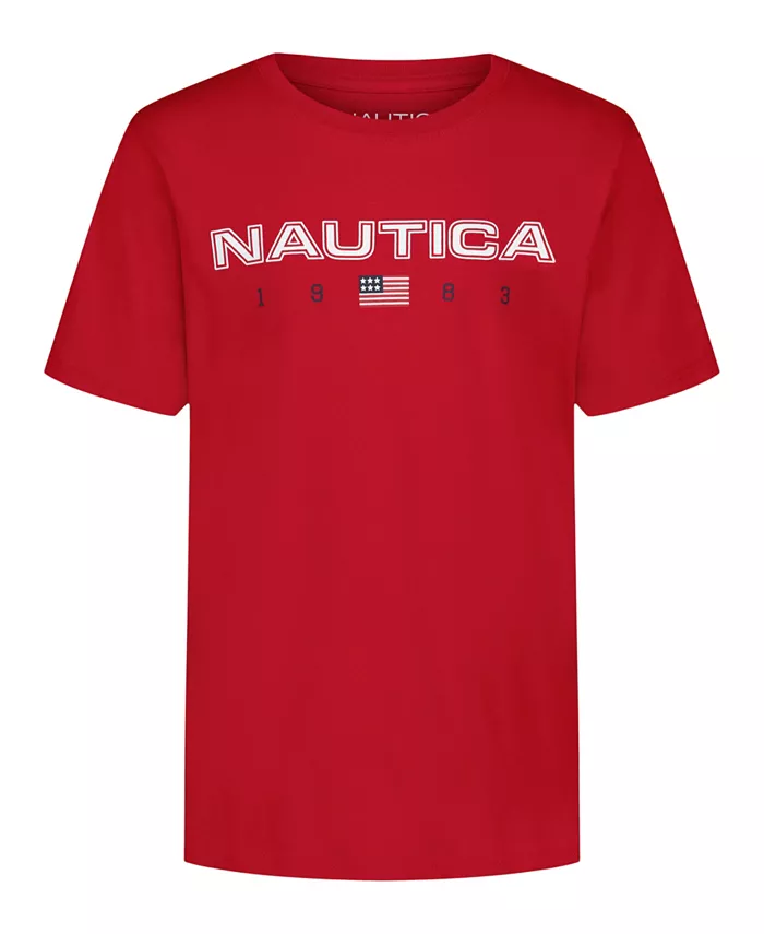

Футболка с коротким рукавом Big Boys Nautica Flag, красный