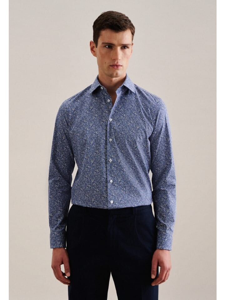 

Рубашка Seidensticker, светло-синий