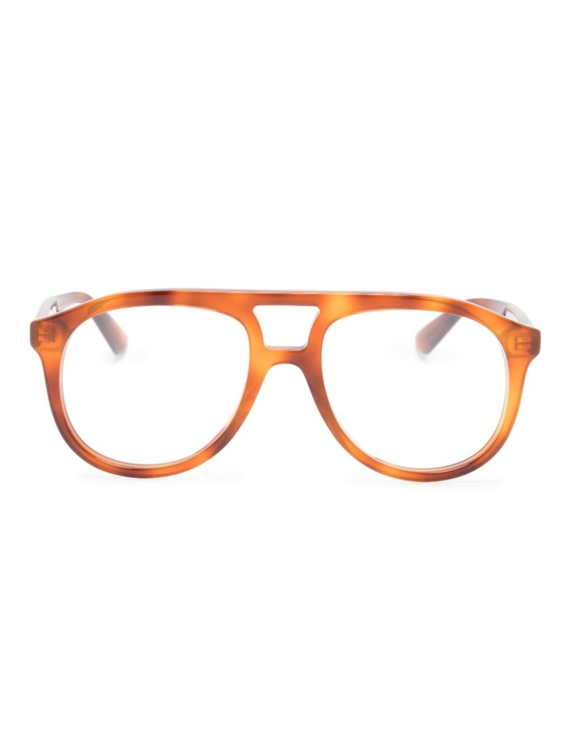 

Gucci Eyewear очки в круглой оправе черепаховой расцветки, коричневый