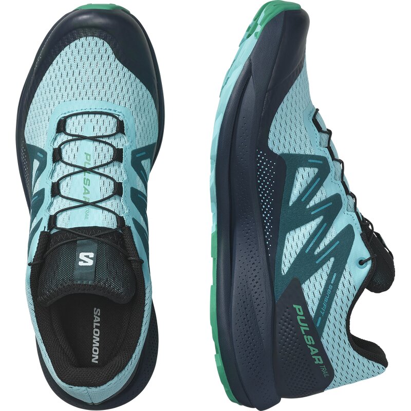 Кроссовки Trailrunningschuhe pulsar Trail blra/carbon/eme Salomon, мультиколор — фото 3