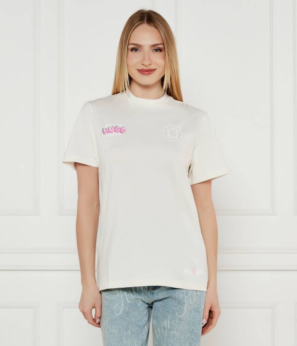 

Футболки Regular fit Hugo Blue, экрю