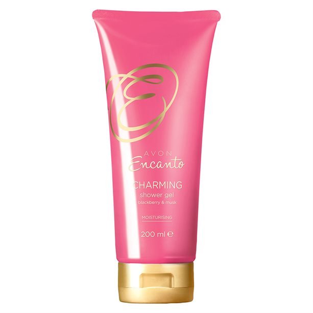

Avon, Encanto Charming, гель для душа, ананас, ежевика, сандал, 200 мл