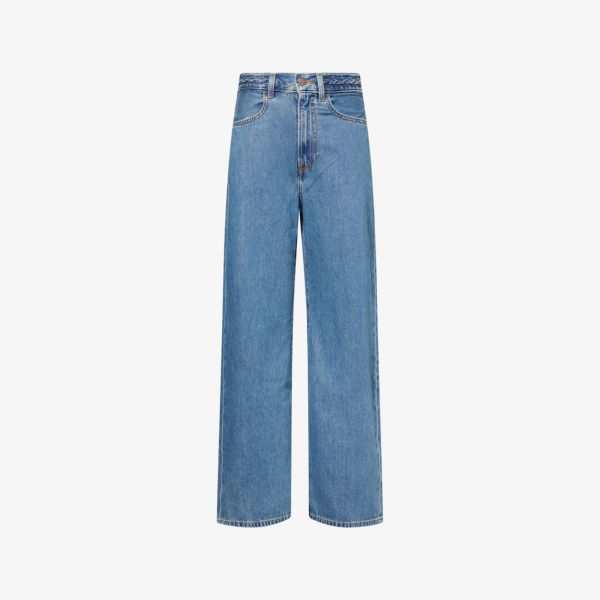 

Джинсы Levis Ribcage с завышенной талией и широкими штанинами, синий