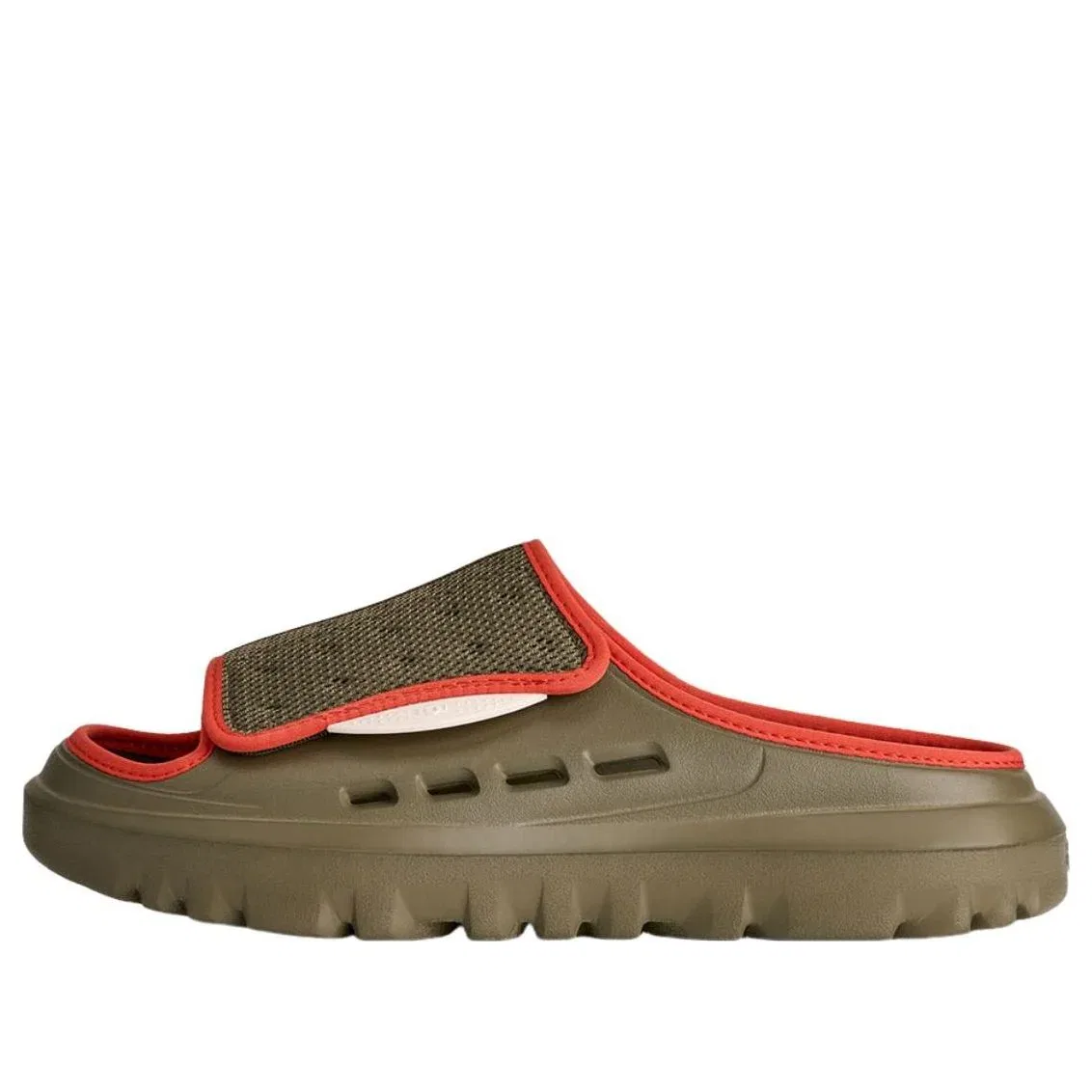 Шлепанцы UGG PeakMod Slide 'Burnt Olive Red Pepper' 1175194-BVRD, оливково-зеленый