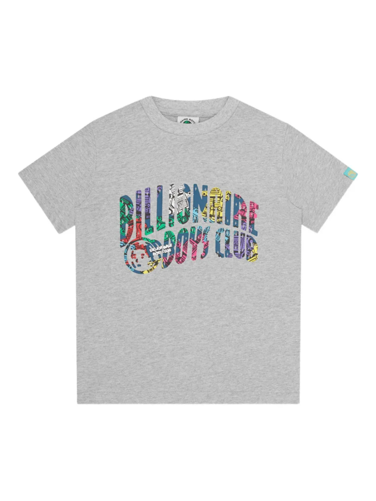 

Футболка с логотипом Robot Arch Billionaire Boys Club Kids, серый