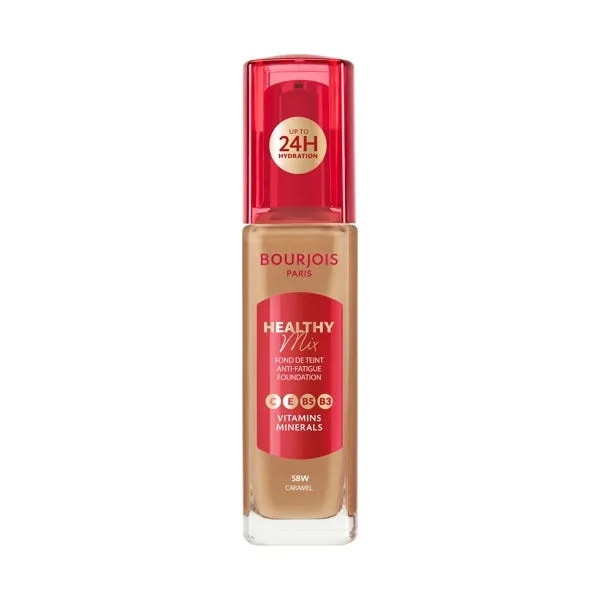 Тональная основа BOURJOIS Healthy Mix Foundation, 58W Caramel