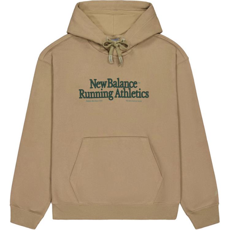 

New Balance Толстовка мужская, темно-хаки