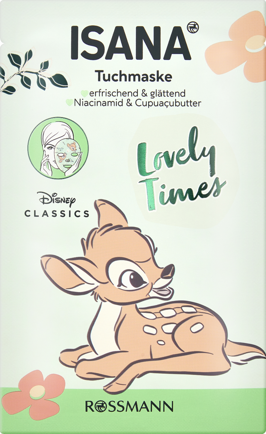 

Маска для лица ISANA Disney Tuchmaske Bambi