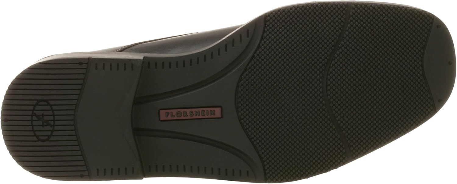 Мужские оксфорды Florsheim Drexel с молоточковой ноской, черный — фото 4