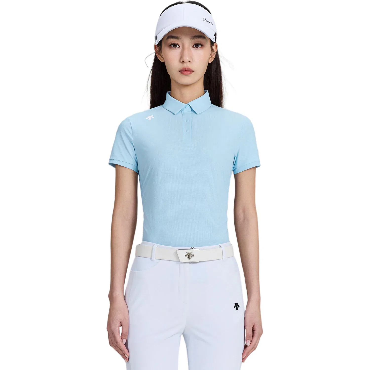 Гольф-одежда женская Descente Light Blue — фото 4