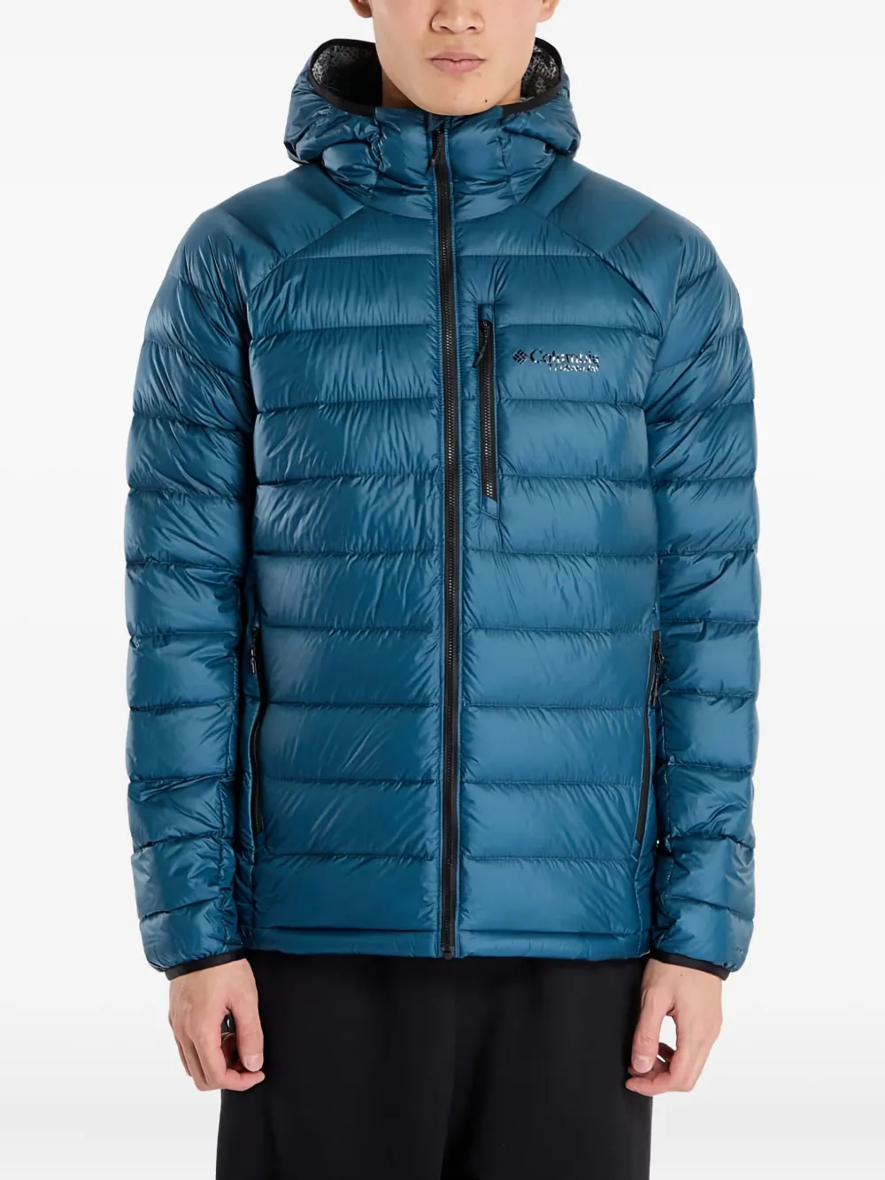 

Куртка на молнии с капюшоном Columbia, синий