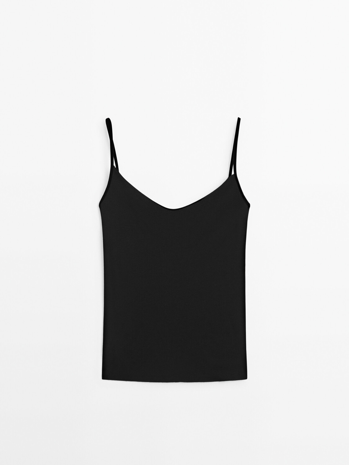 

Топ из модала Massimo Dutti, черный
