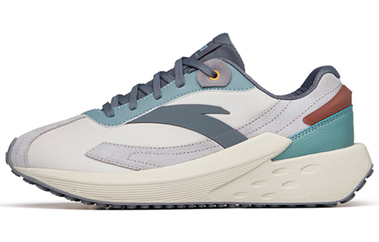 

ANTA Icing Lifestyle Shoes Men Low-top Silt Ash/dark Ash/floating Cloud Ash/sandstorm Ash