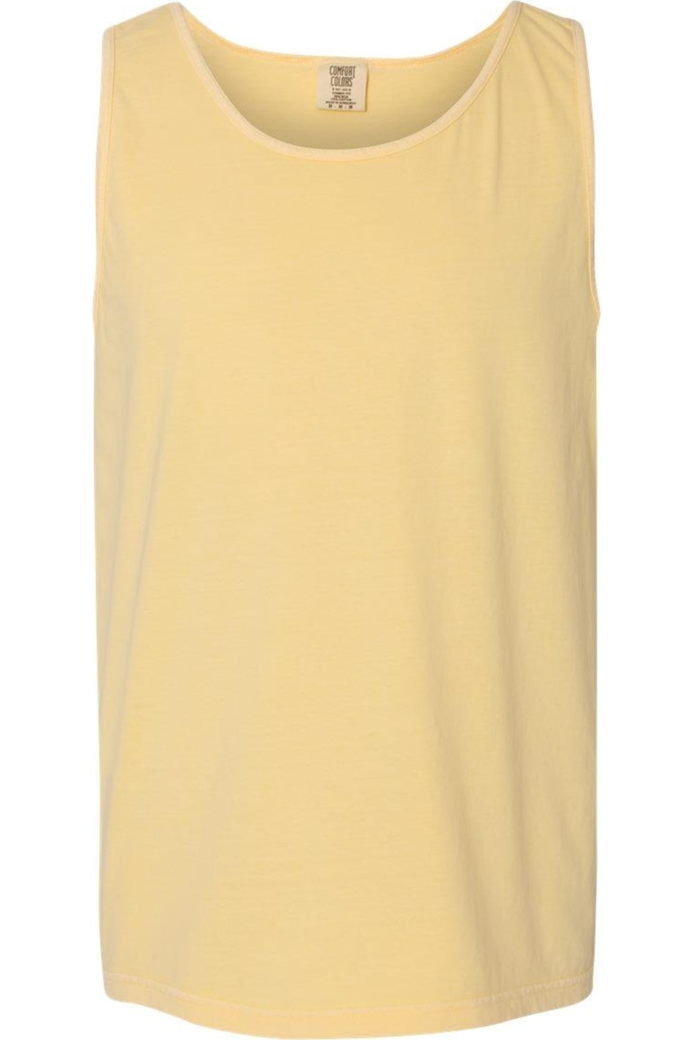 

Плотная майка Comfort Colors, окрашенная в готовом виде, цвет butter