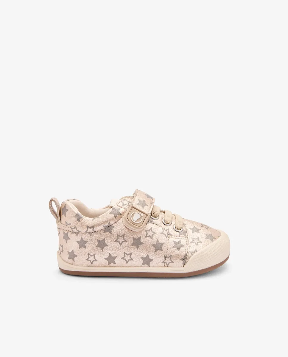 

Детские спортивные кроссовки от Tecnobaby, безопасный многокрасочный дизайн Conguitos, золотой