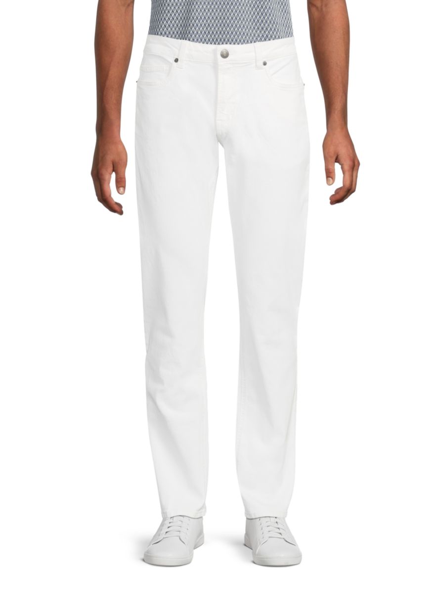 

Джинсы Evan Slim Straight BUFFALO David Bitton, цвет Pure White