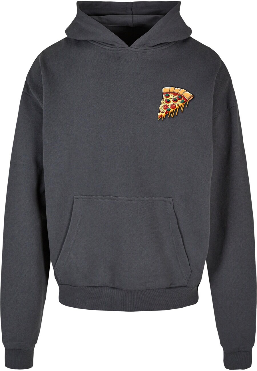 

Толстовка с капюшоном Merchcode Sweatshirt Pizza Comic, темно-серый