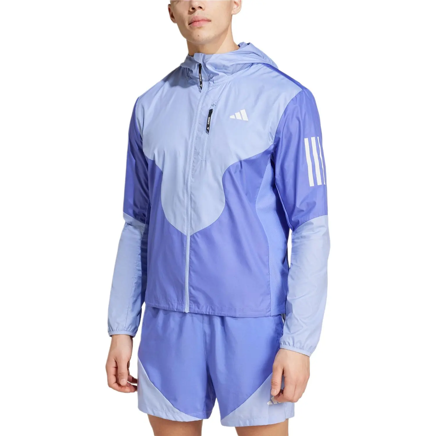 AEROREADY Куртка мужская светло-синий Adidas — фото 4