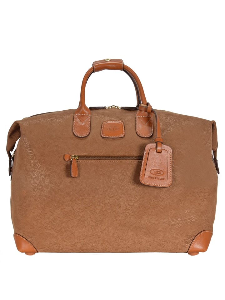 

BRIC`s Дорожная сумка Life Weekender 46 см, цвет верблюжий