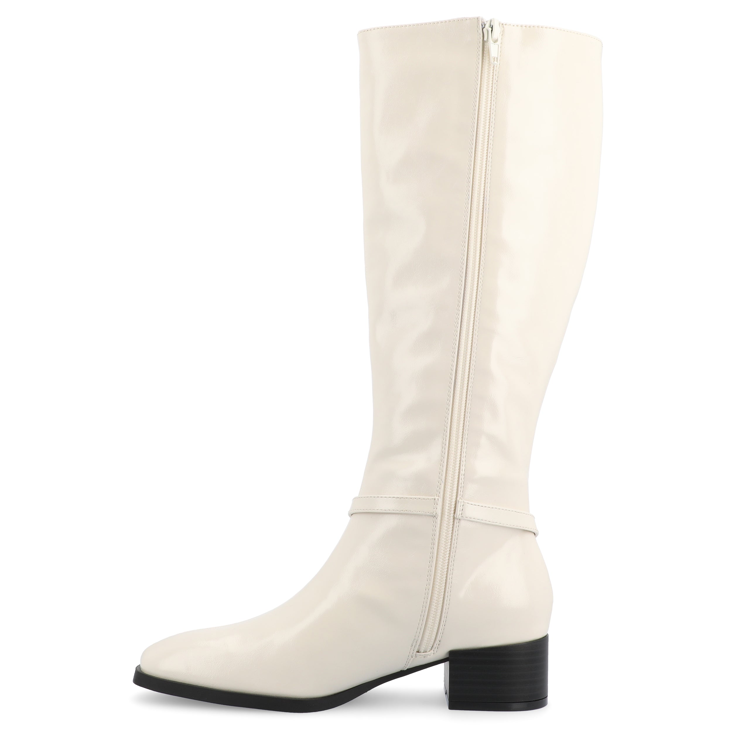Женские сапоги Journee Tru Comfort Foam Wide Width Wide Calf Rhianah Journee Collection, слоновая кость — фото 2
