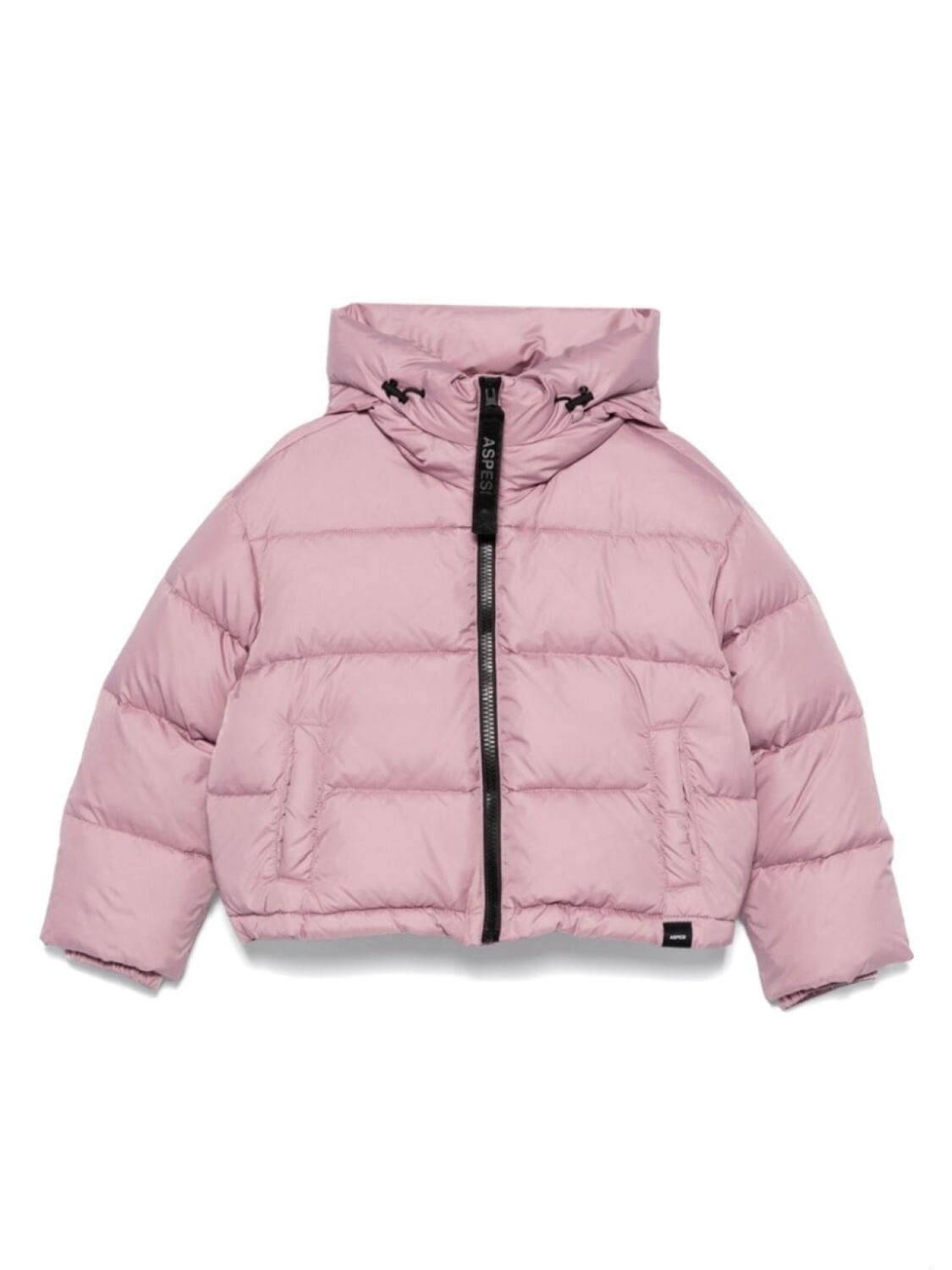 

Aspesi Kids пуховик с капюшоном, розовый