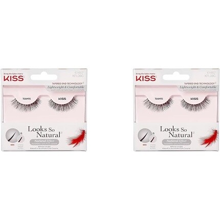 

Natural Lash Iconic, 1 шт., 2 шт., Kiss