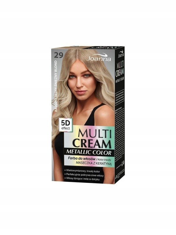 

Joanna Multi Cream Dye, очень светлый снежный блонд