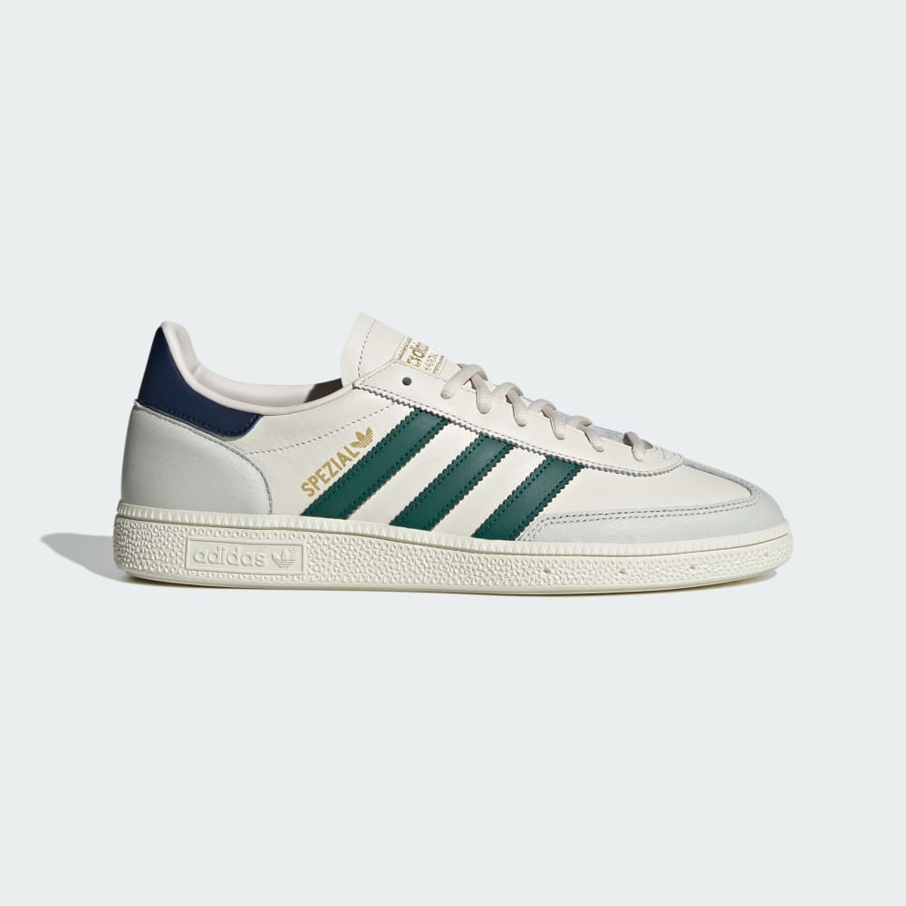 

Кроссовки Adidas Handball Spezial Shoes, цвет Chalk White/Collegiate Green/Night Indigo