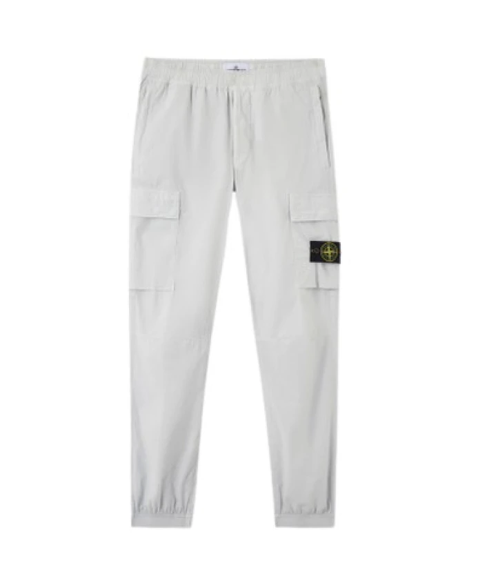 

Брюки-Карго жемчужно-серого цвета Stone Island, серый