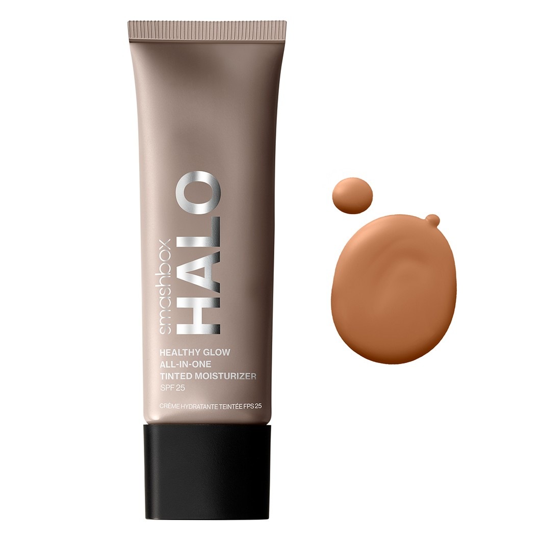 BB-крем halo healthy glow all-in-one tinted moisturizer Smashbox, 10 - dark neutral, объем 40 мл — фото 3