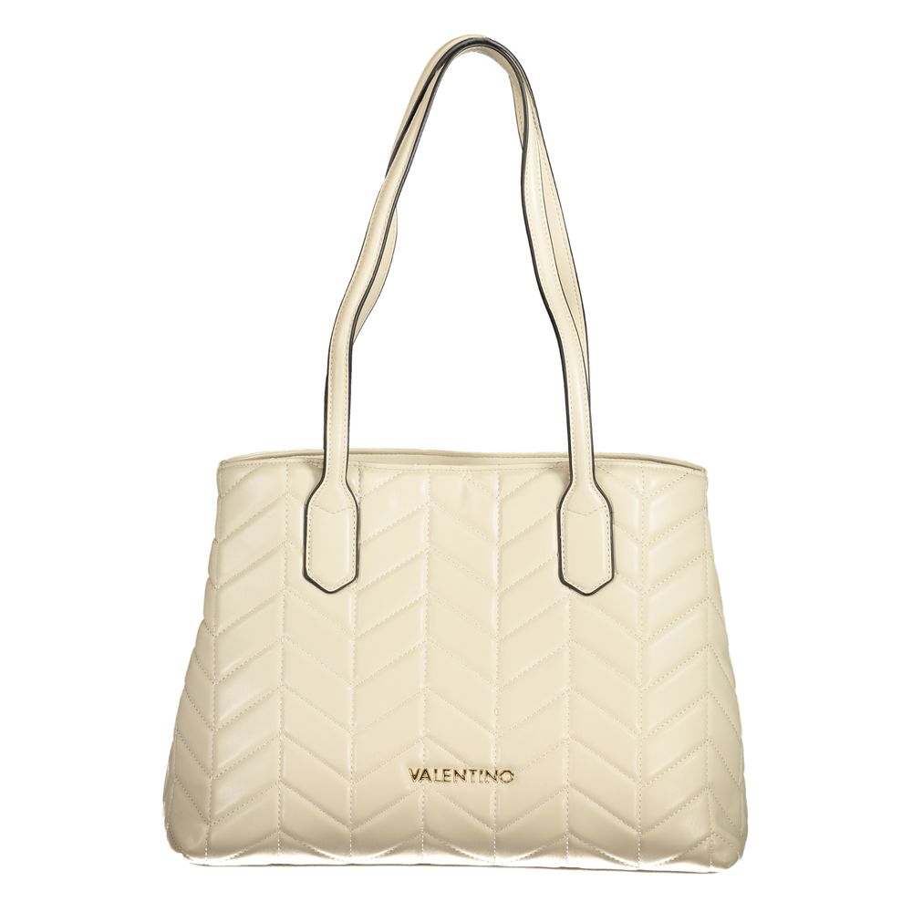 

Бежевая полиэтиленовая женская сумка Valentino Bags, Бежевый, Бежевая полиэтиленовая женская сумка Valentino Bags