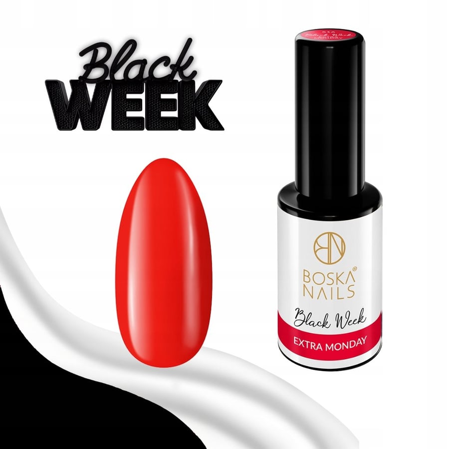 

Гибридный лак для ногтей Black Week Extra Monday №. 516 Boska Nails 6 мл