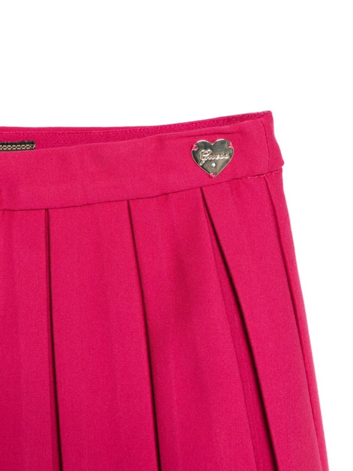 Guess детскую плиссированную юбку guess kids, розовый — фото 3