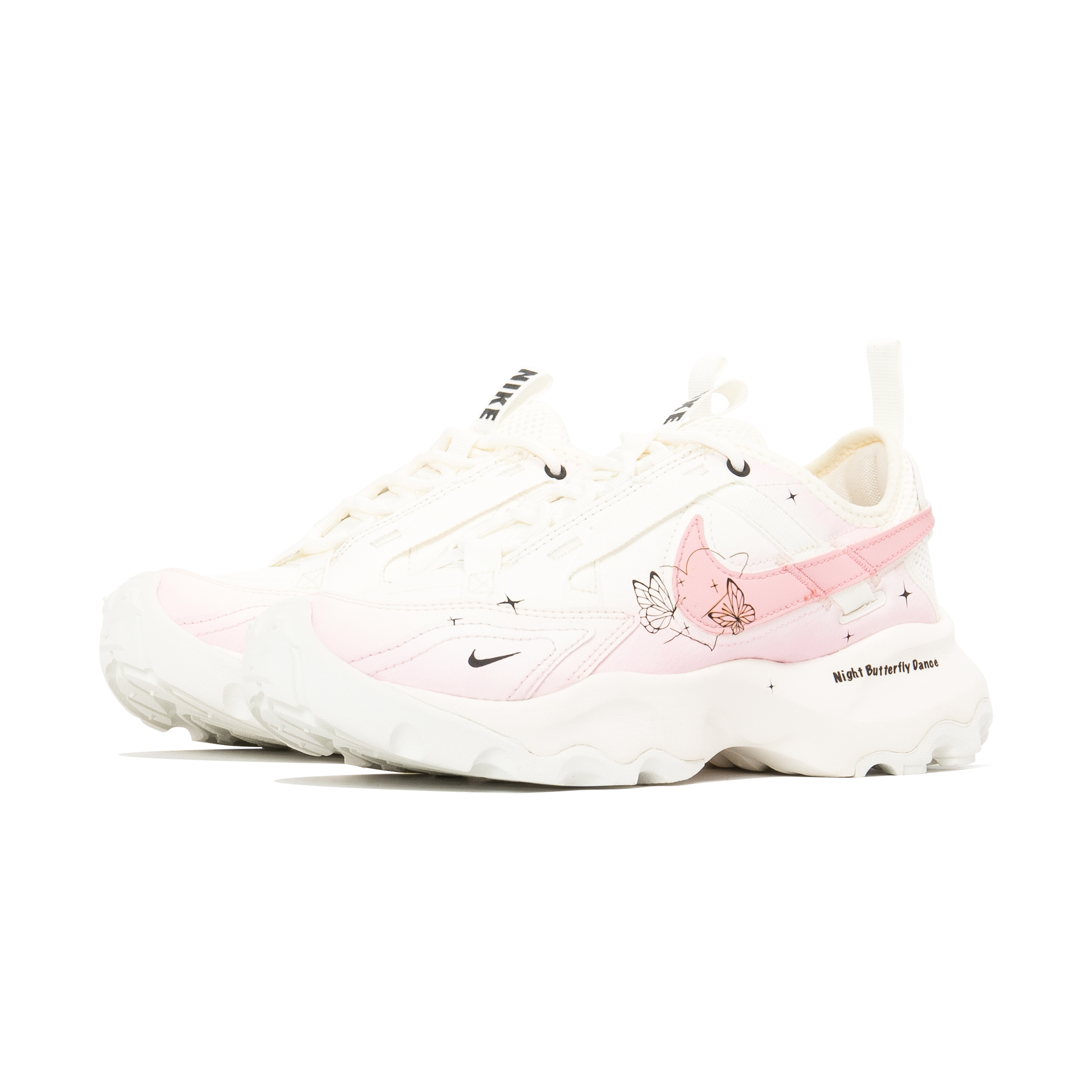 Nike Женские повседневные туфли TC 7900 с тройной лабораторной устойчивостью к истиранию, дышащие, низкие, бело-розовые, цвет White Pink — фото 4