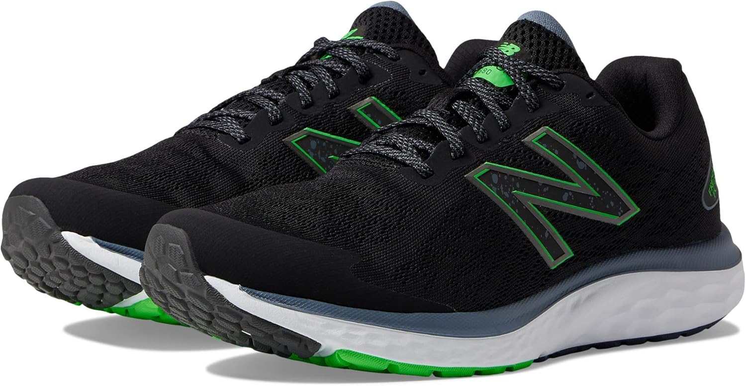 Кроссовки для бега New Balance Men's Fresh Foam 680 V7, черный — фото 3