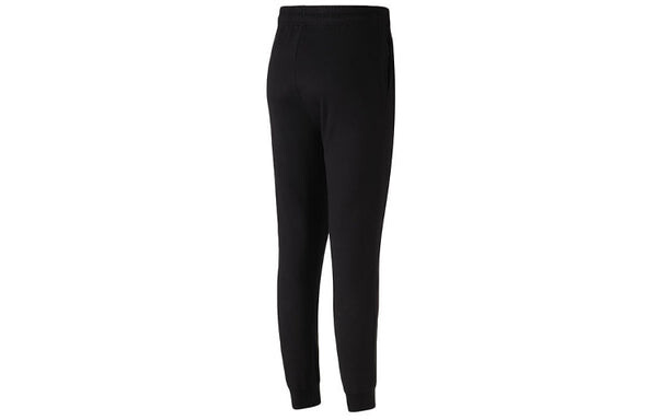 Брюки neo m ce lgtwght tp small logo sports pants black Adidas, черный — фото 2