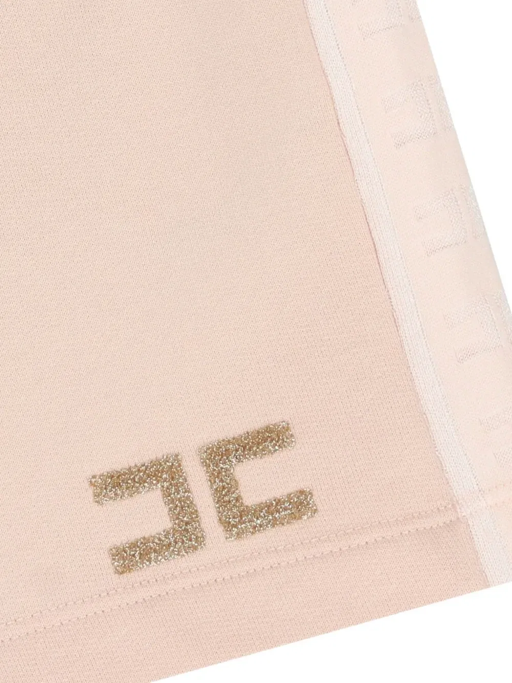Шорты с логотипом Elisabetta Franchi Kids, розовый — фото 3