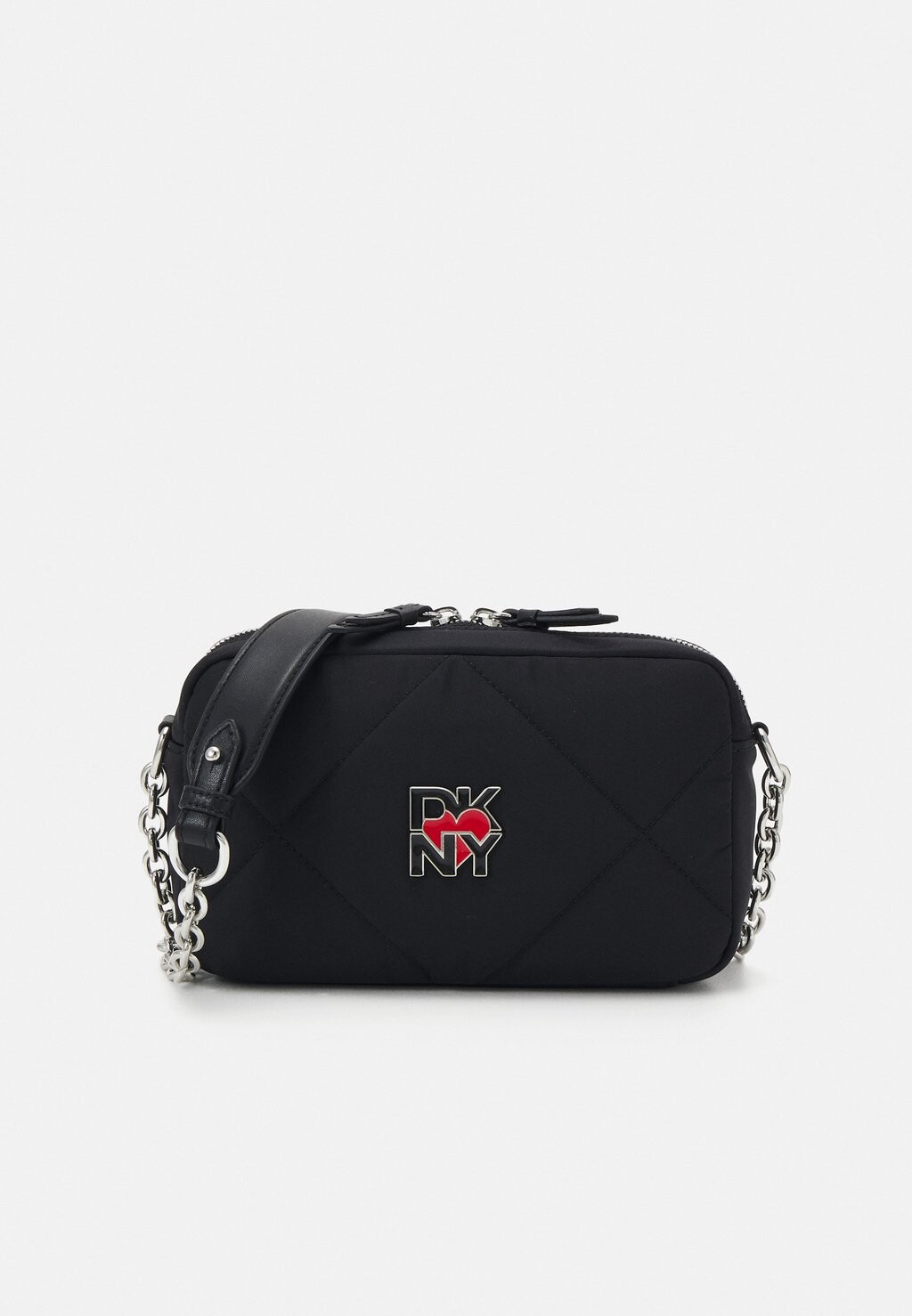 

Сумка через плечо HEART OF NY QUILTED CAMERA BAG DKNY, черный