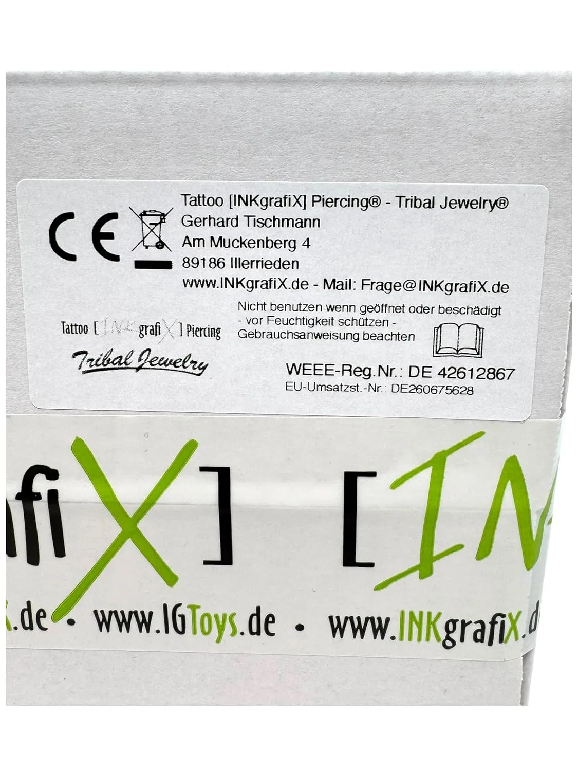 Крем для тату Pegasus Pro Care Cream с маслом каяпута Tattoo [Inkgrafix] Piercing — фото 4