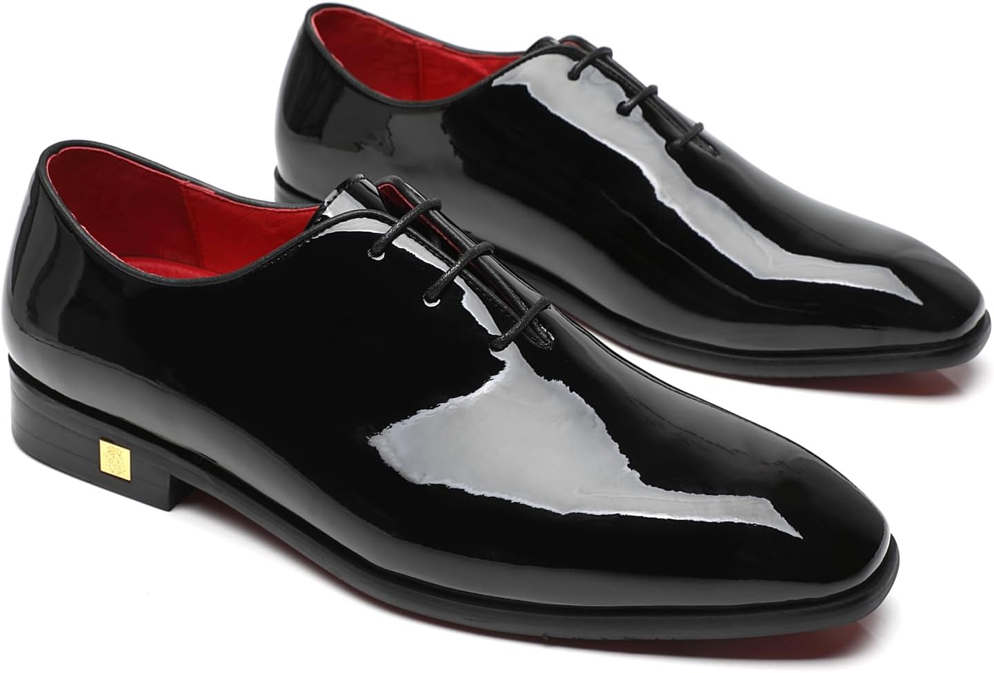 

Мужские оксфорды Erphpre Paul Blake из лакированной кожи, удобные туфли для торжеств и свадеб, черный